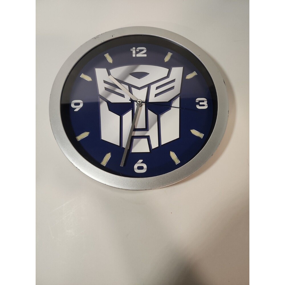 Transformers Boys More than Meets the Eye Wall Clock Analog Display Robot 10"